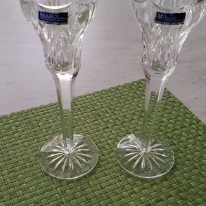 Waterford Crystal Candle Holders.
